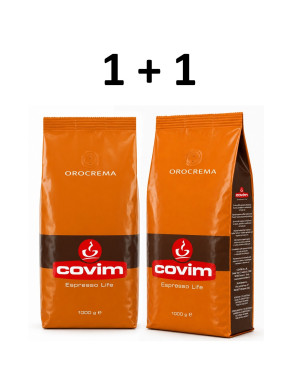 Акция! Зерновой кофе Covim ORO CREMA 1 кг + Covim ORO CREMA 1 кг