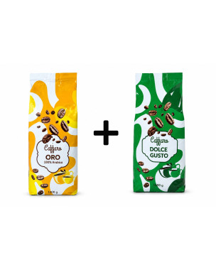 Акція!!! Зернова кава Caffaro Oro + Caffaro Dolce Gusto Акція!!! Зернова кава Caffaro Oro + Caffaro Dolce Gusto
